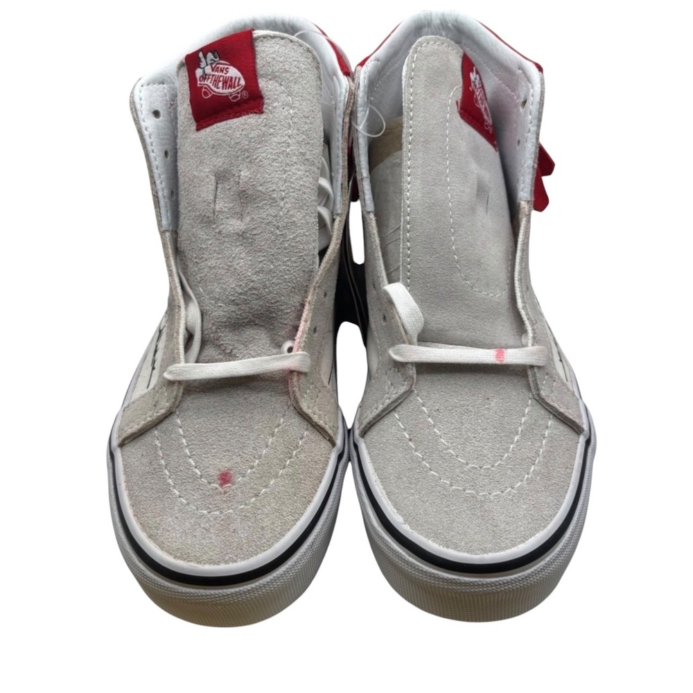 Vans x Peanuts Snoopy Sk8-Hi Moc Red Fringe‎ Sneakers Women 5.5 Men 4 721356 - Picture 6 of 11